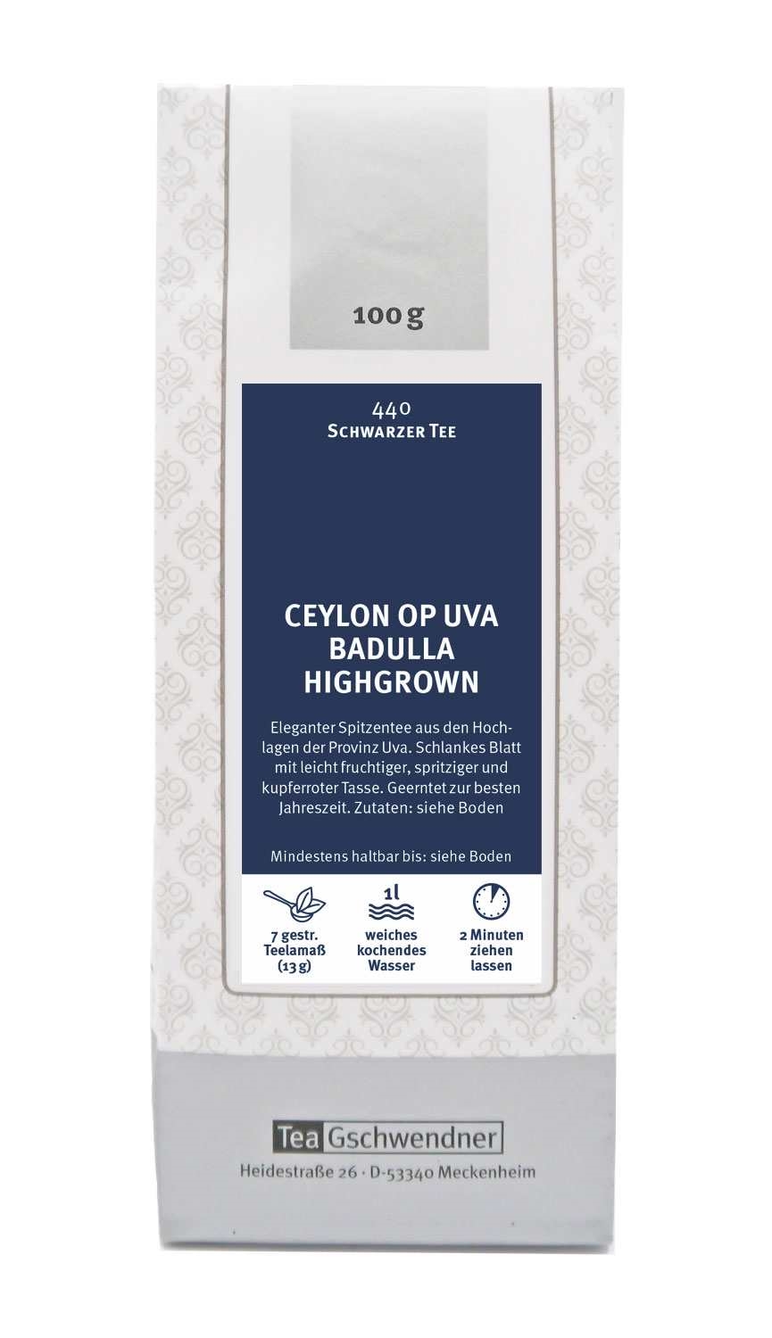 Ceylon OP Uva Badulla highgrown