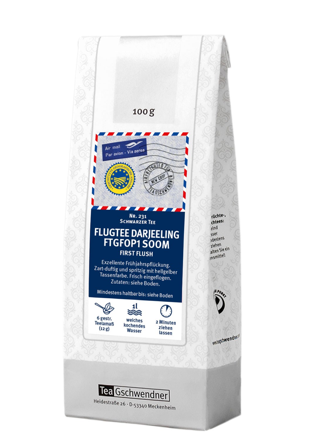 Flugtee Darjeeling FTGFOP1 First Flush Soom