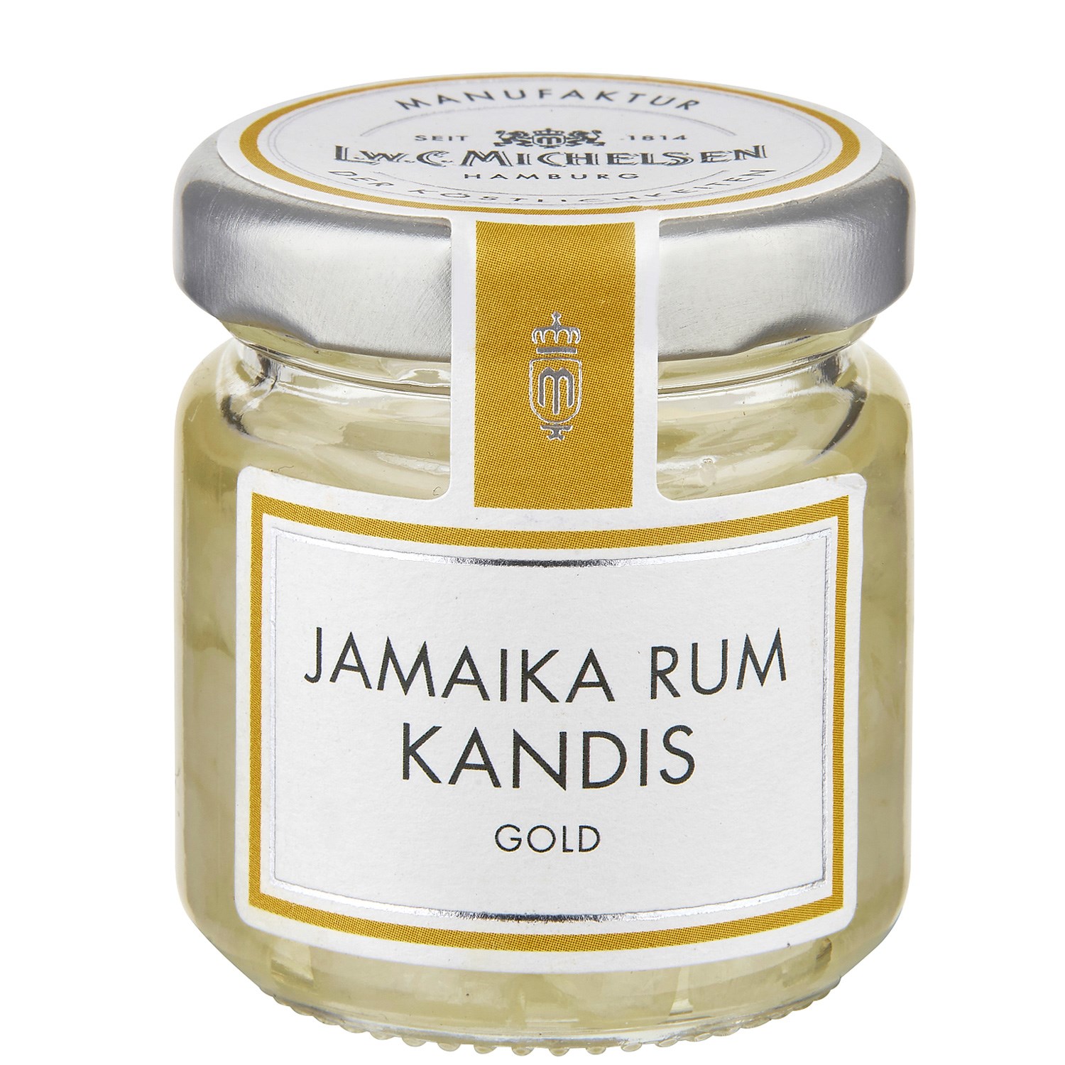 Glas Jamaika Rum Kandis Gold von L.W.C. Michelsen