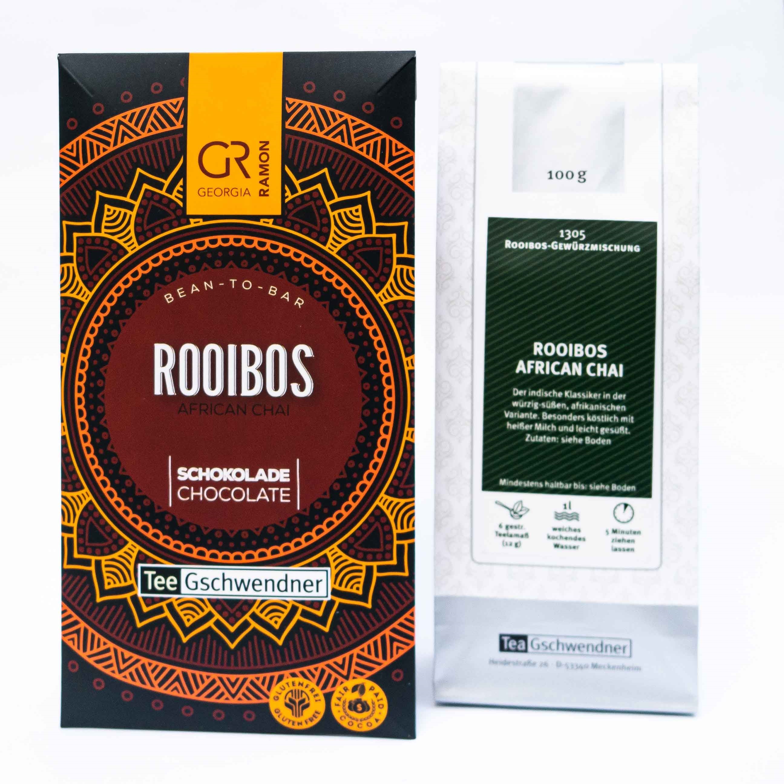 Tea Chocolate Georgia Ramon "Rooibos African Chai"