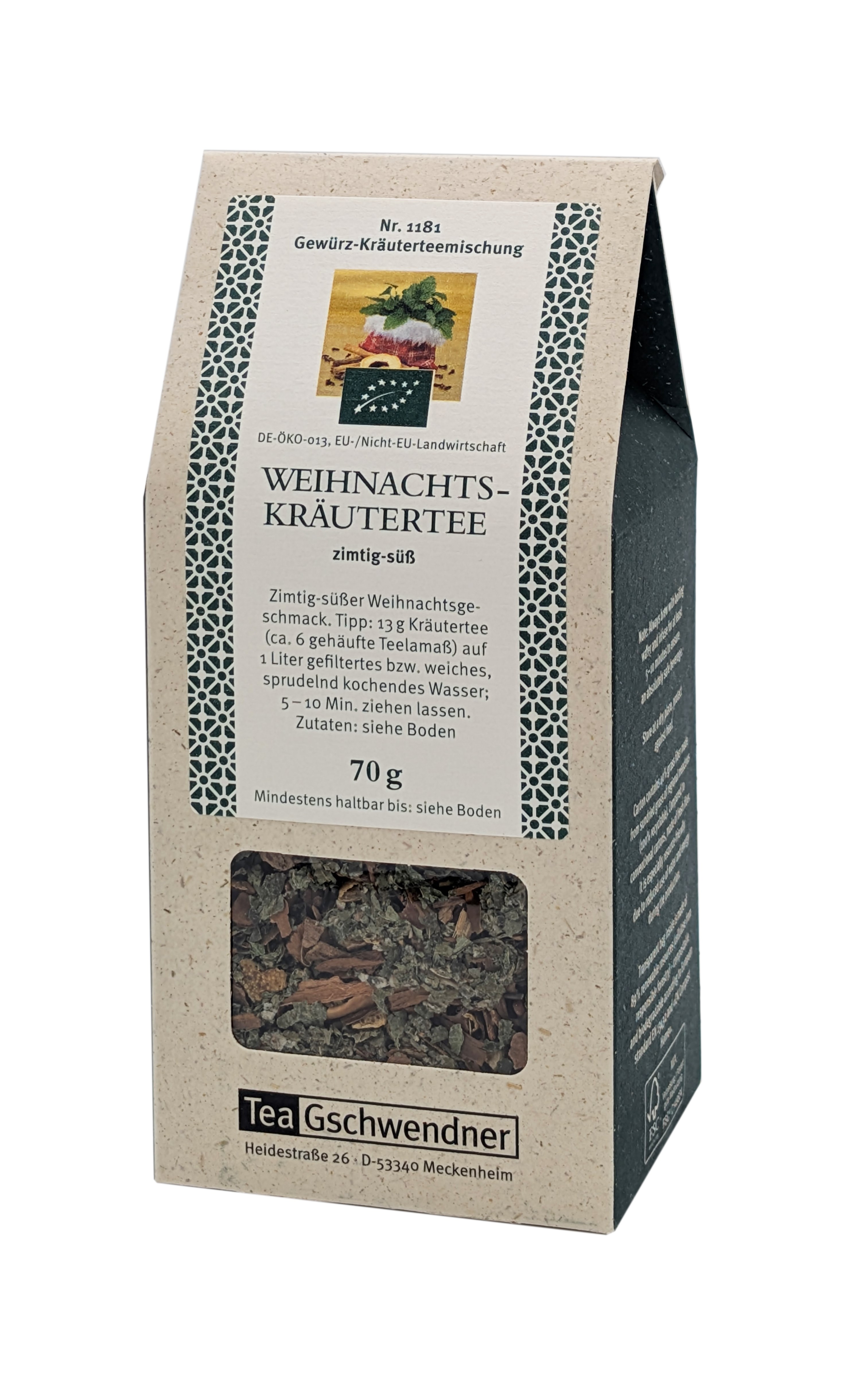 Christmas Herbal Tea organic