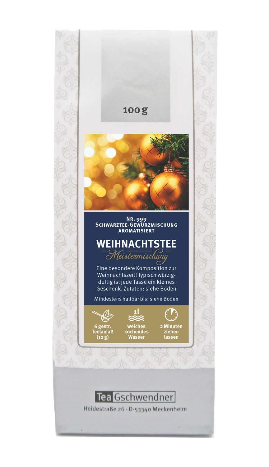 Weihnachtstee Meistermischung