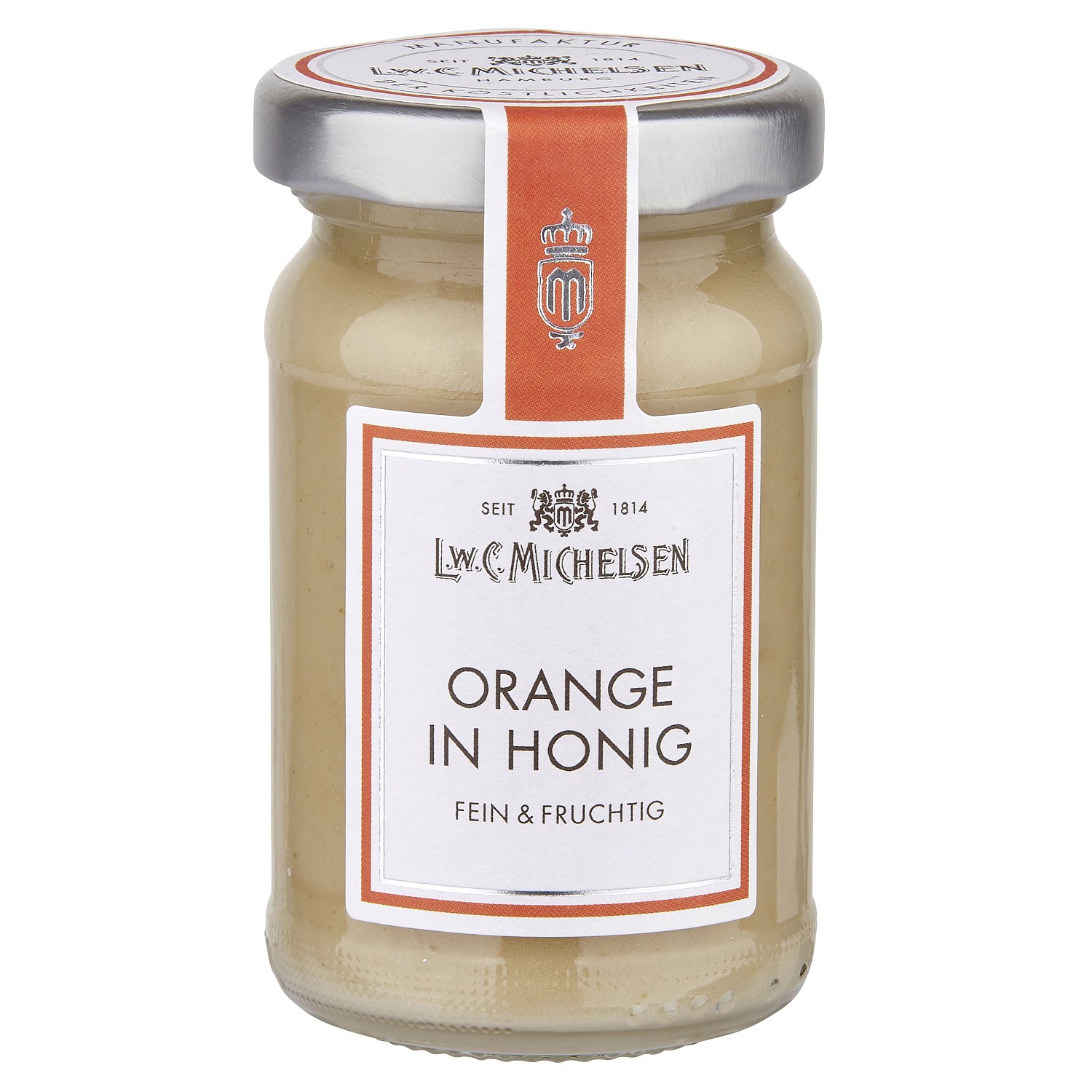 Glas L.W.C. Michelsen Orange in Honig, fein & fruchtig