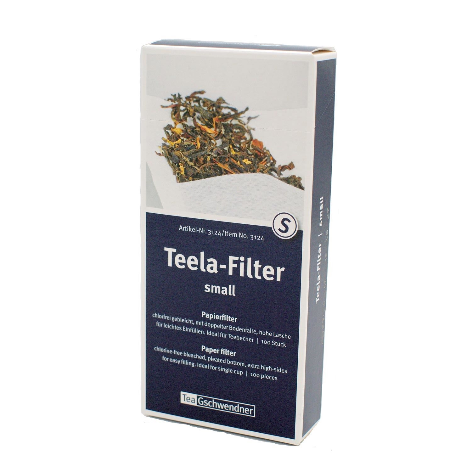 Teefilter mit Lasche S