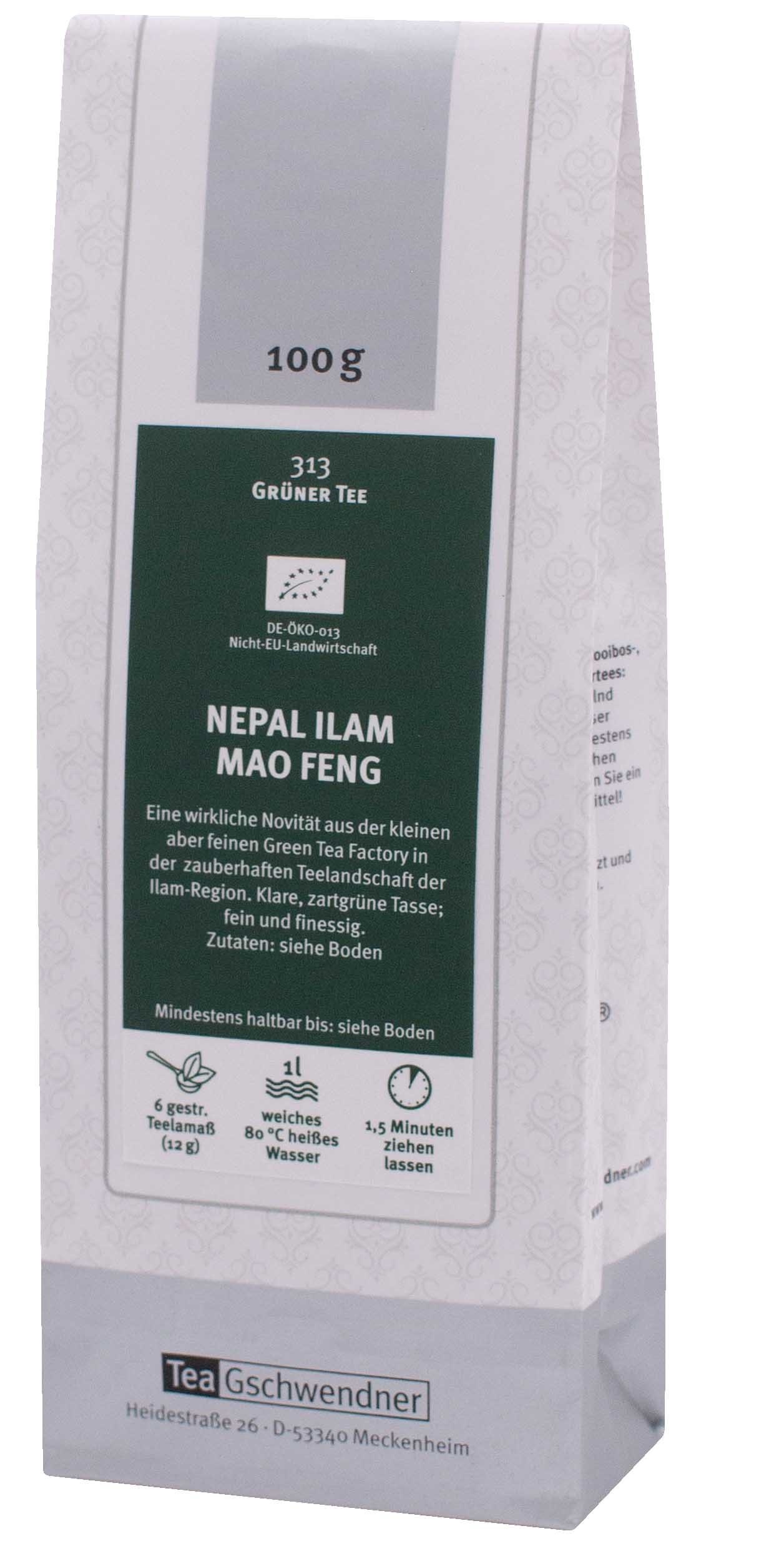 Nepal Ilam Mao Feng organic