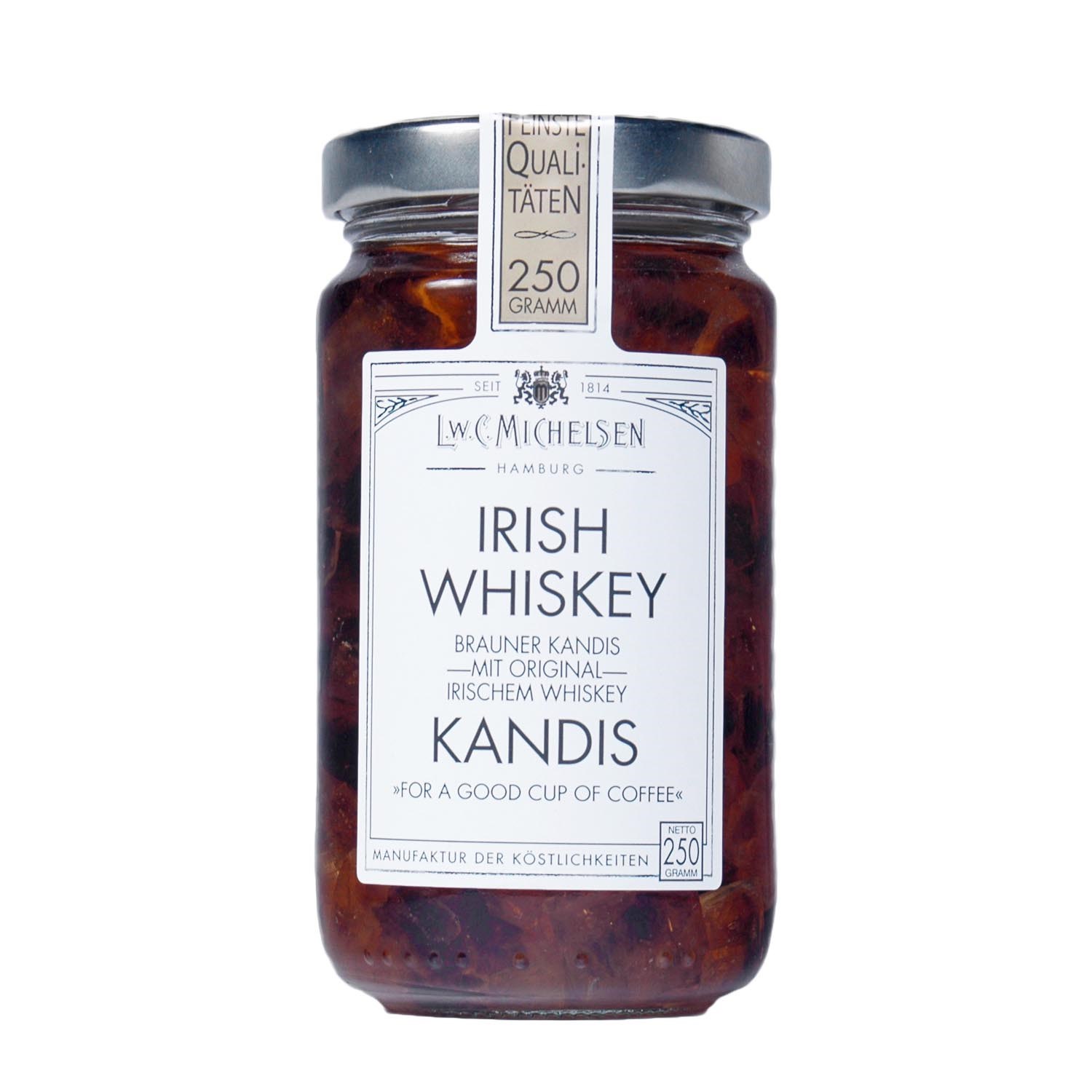 Glas L.W.C. Michelsen Irish Whiskey Kandis 250g
