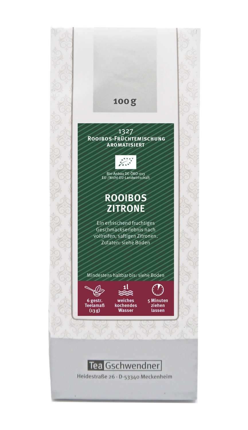 Rooibos Zitrone BIO