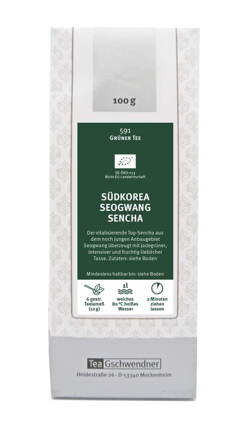 South Korea Seogwang Sencha organic