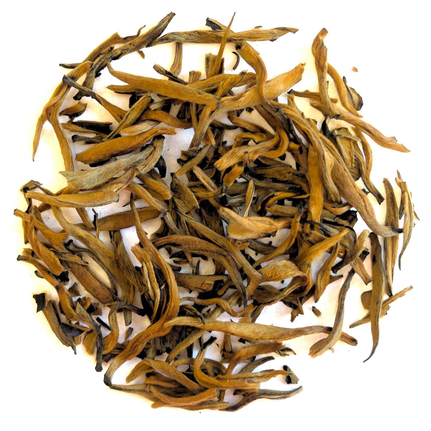 China Golden Da Bai Hao, milder Schwarztee mit Malz und Honi