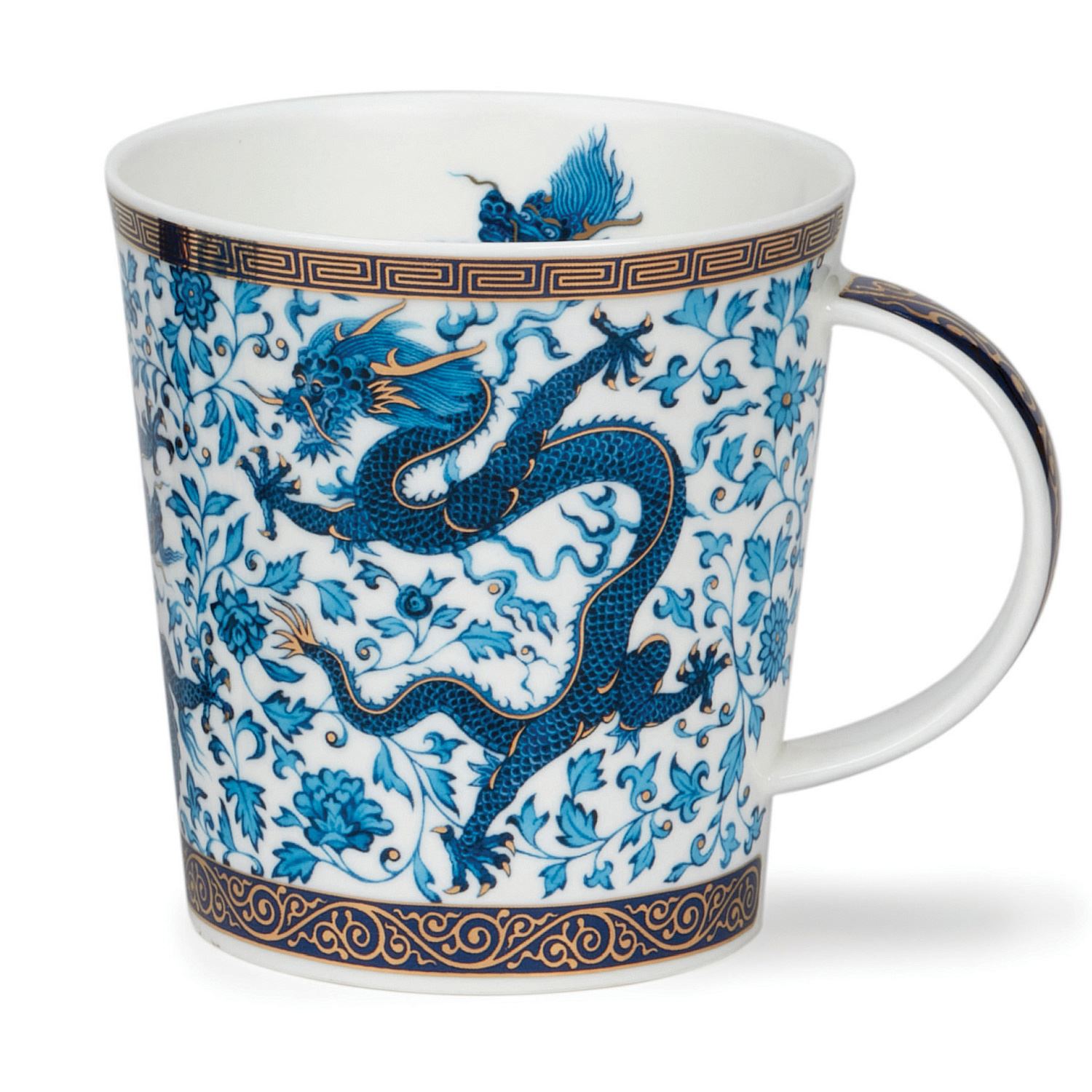 Dunoon Becher Cairngorm Blue Ming Dragon 0,48 l