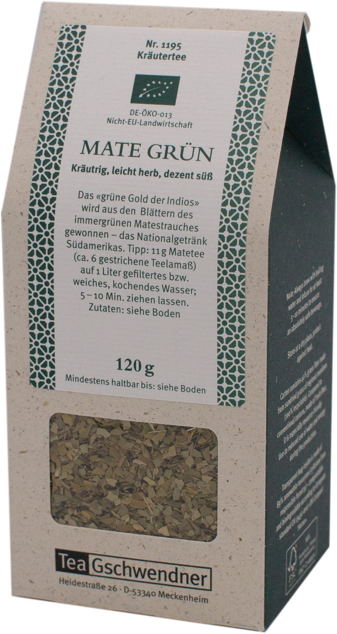 Maté green organic