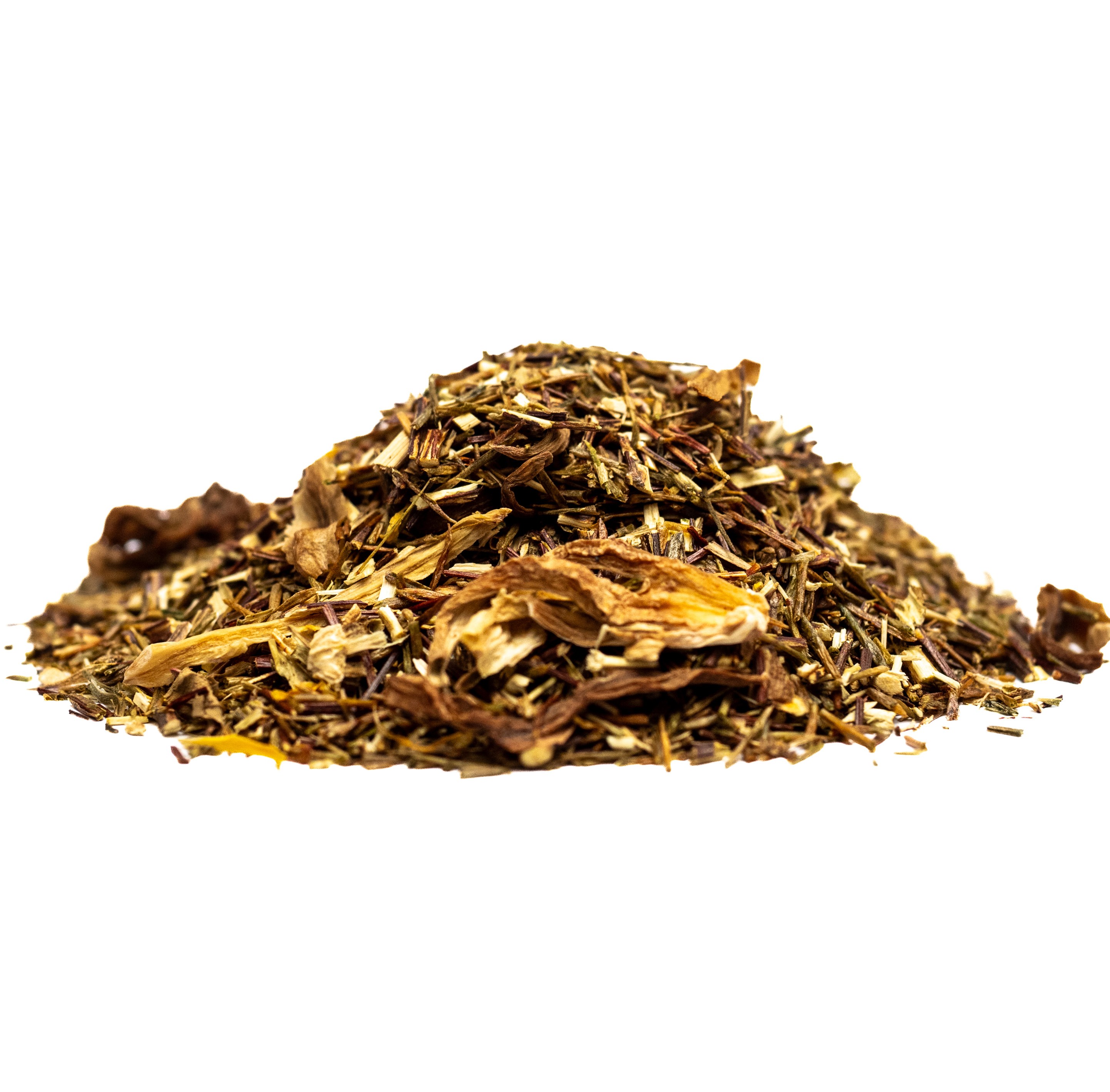 Haufen loser aromatisierter Kräutertee