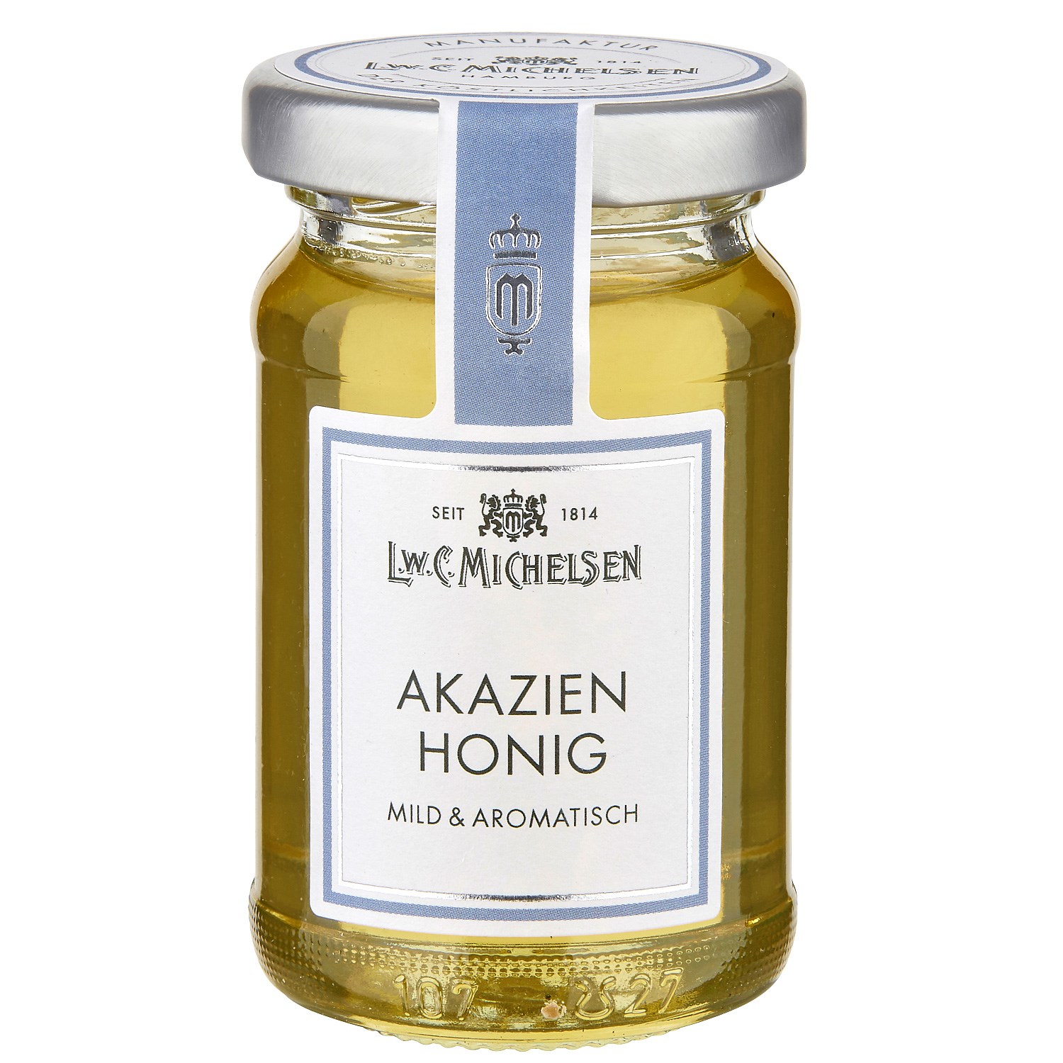 Glas L.W.C. Michelsen Akazienhonig, mild und aromatisch