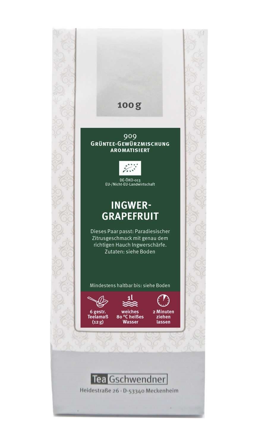 Ginger-Grapefruit organic