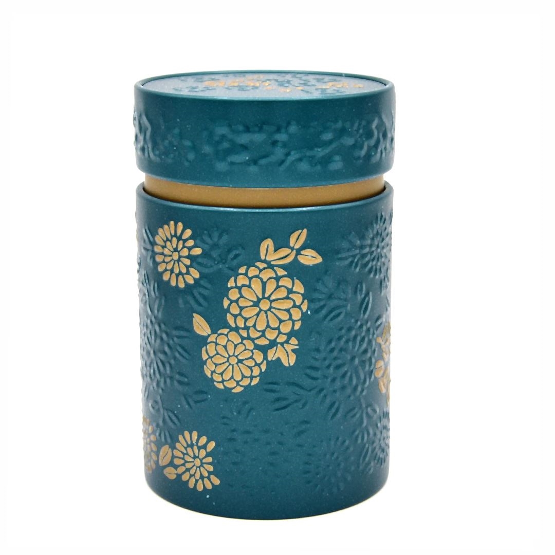 Tea Tin Eigenart "Yumiko" 150g black