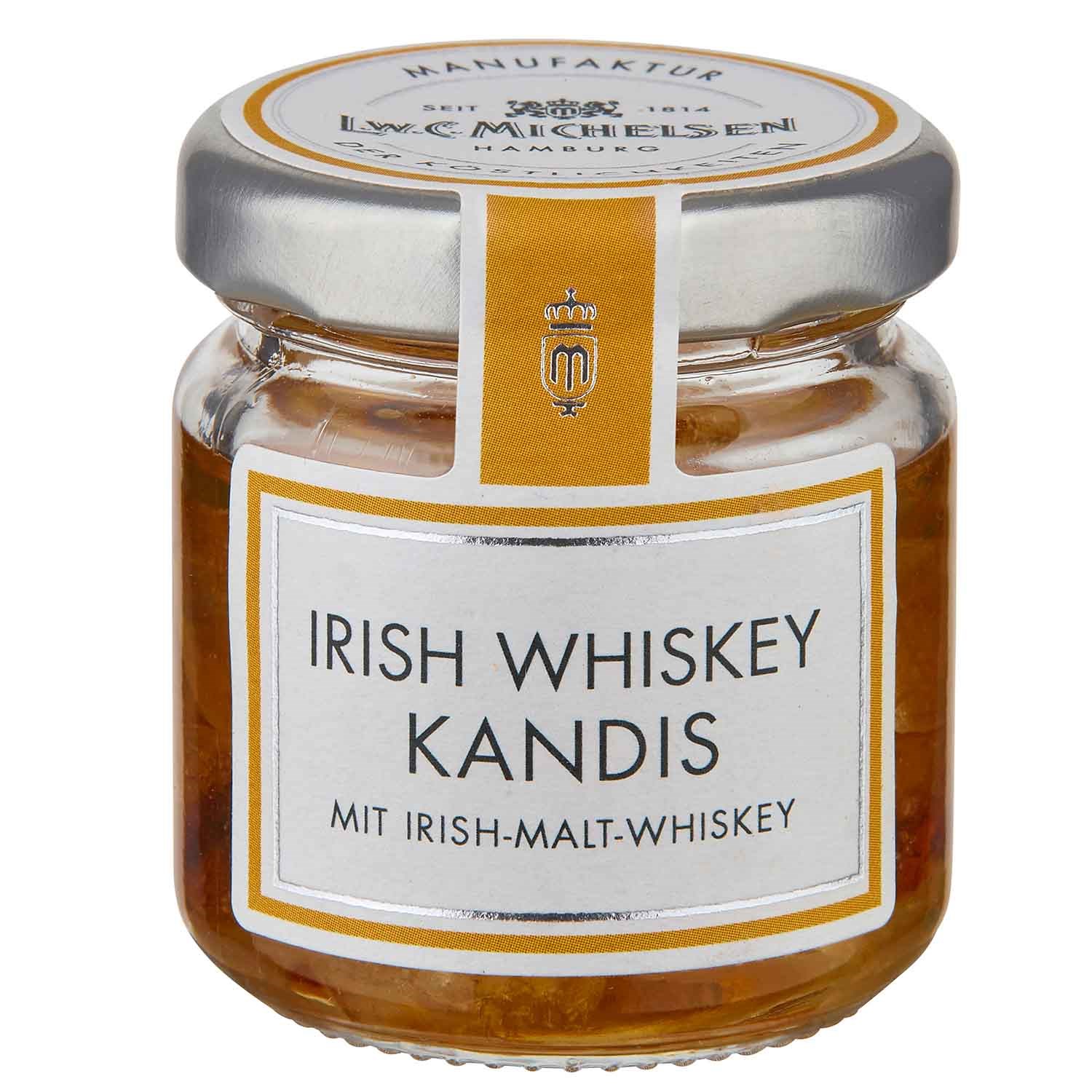 Glas Irish Whiskey Kandis mit Malt-Whiskey
