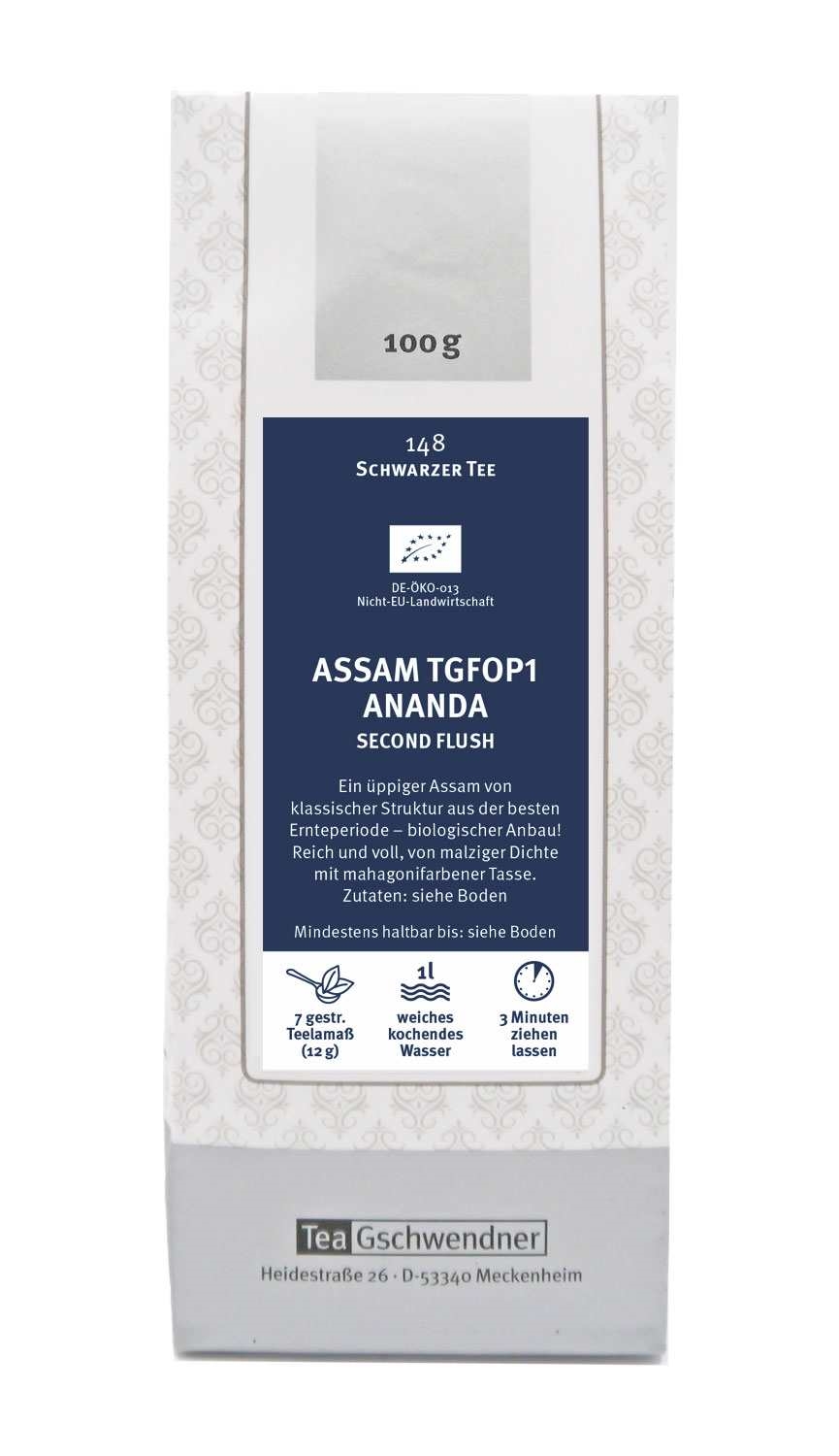 Assam TGFOP1 Ananda Second Flush BIO