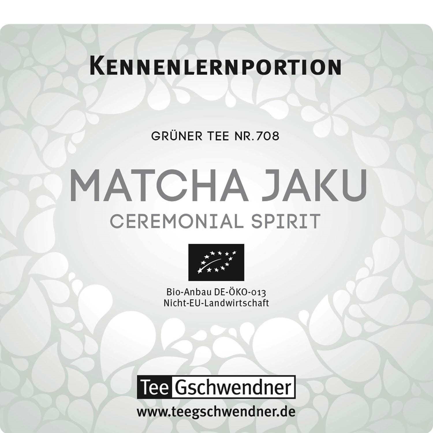 Japan Matcha Jaku "Ceremonial Spirit" Bio 