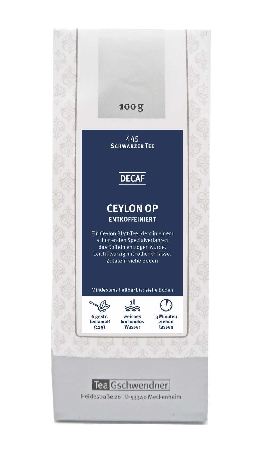 Ceylon OP "Decaf"