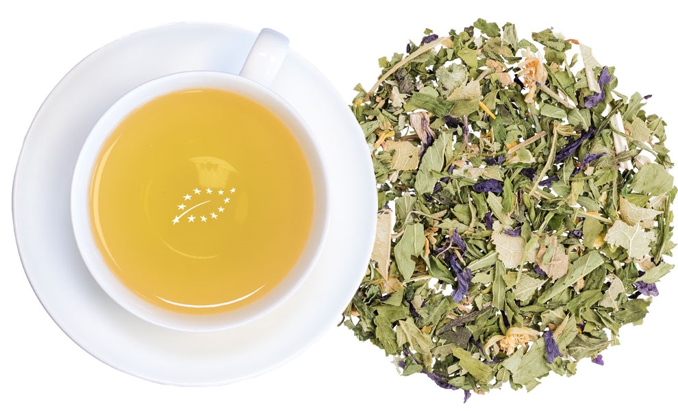 Tasse Hans Hanf® Bio Hanftee mit losen Kräutern